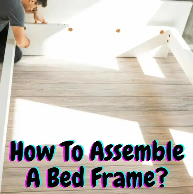 how to assemble a bed frame
