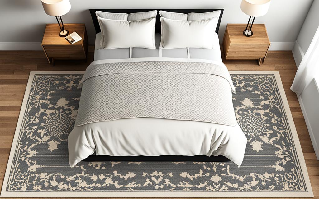 bedroom rug dimensions