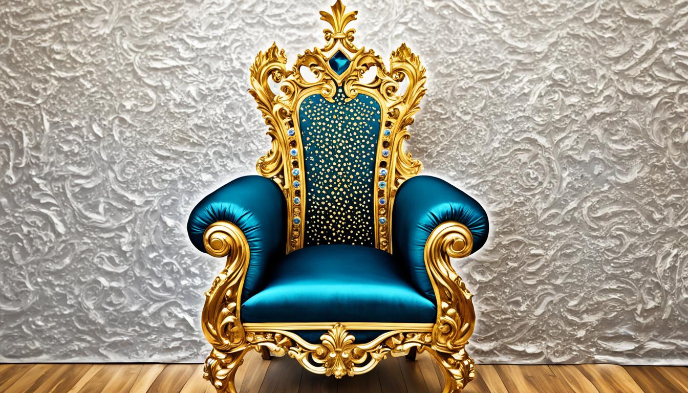 how to make a throne from a chair